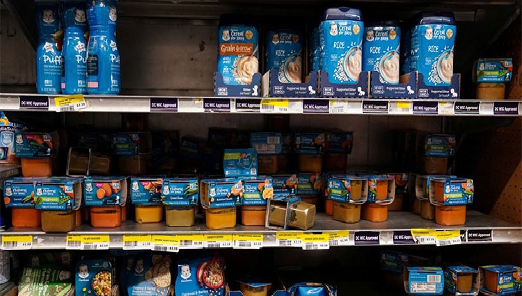 US proposes limits on lead in processed baby food