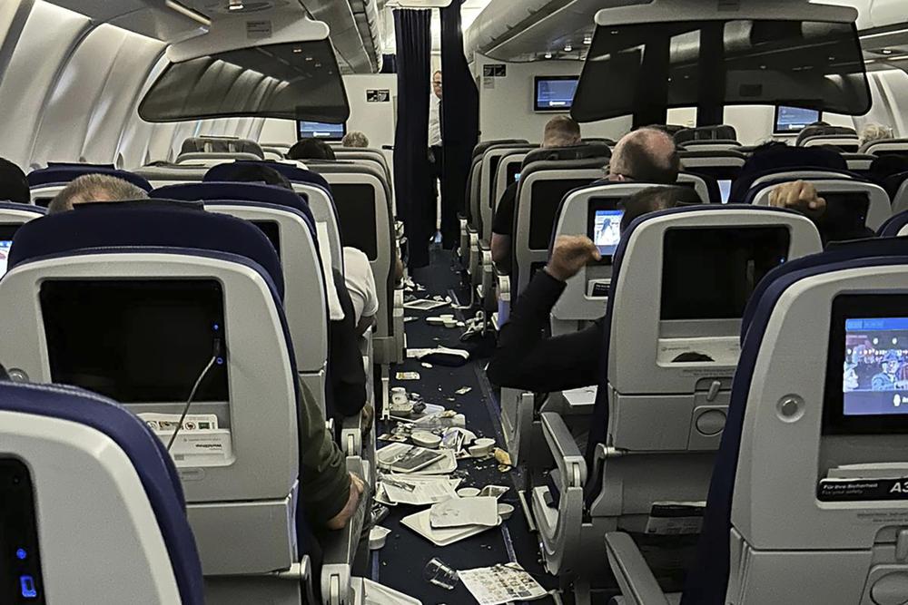 Lufthansa flight diverted after turbulence, 7 hospitalized