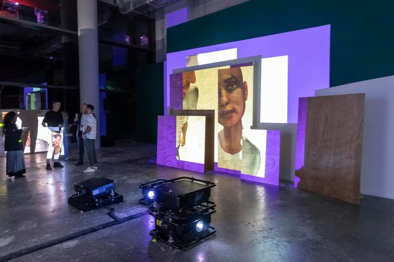 Futuristic Dubai exhibition blends Arab identity with sci-fi realms