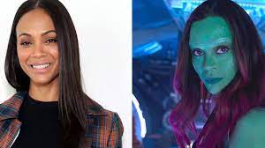 Hollywood actor Zoe Saldana done as Gamora in ‘Guardians of the Galaxy’ franchise