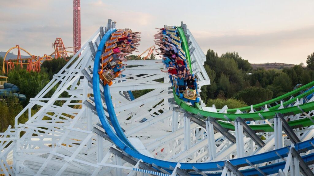 This sunny park has more roller coasters than any in the world – for now