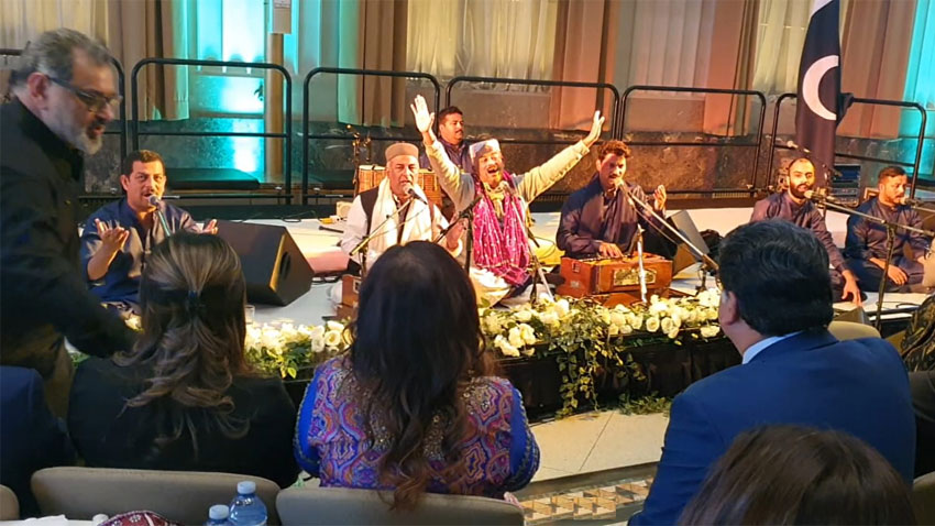 Qawwali performance held at Canadian Parliament
