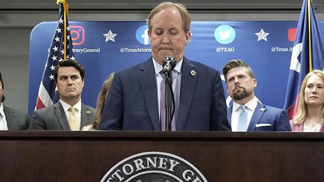 Texas House of Representatives votes to impeach Attorney General Ken Paxton – The Frontier Post