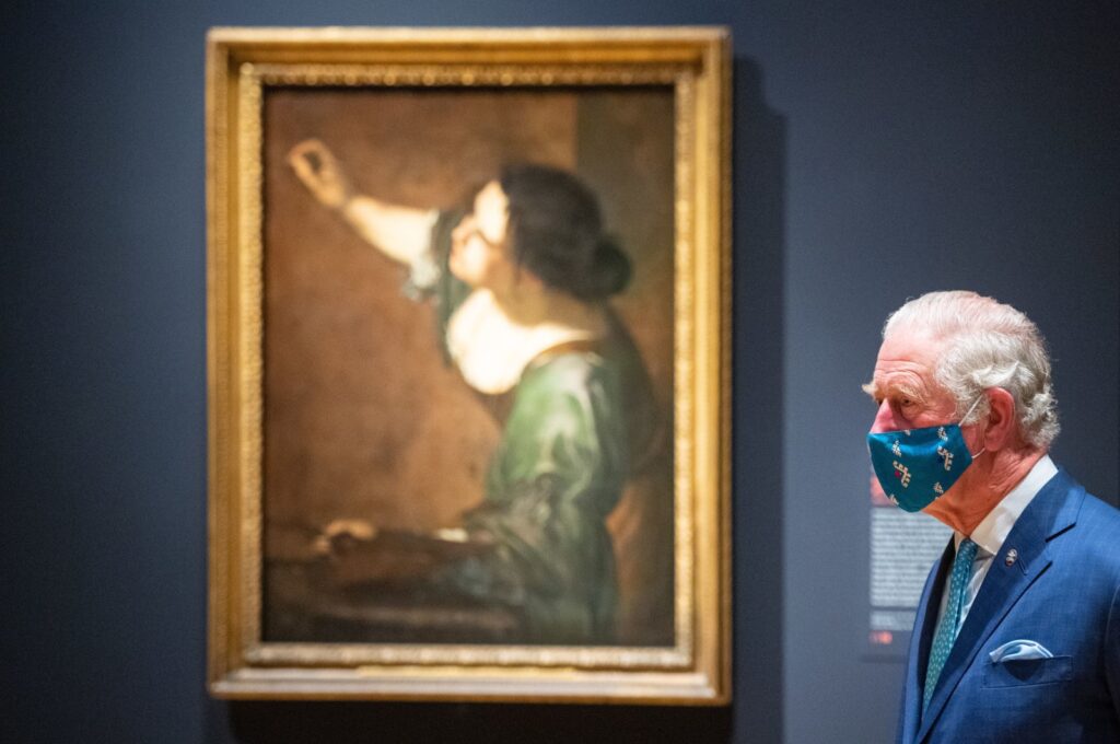Lost Artemisia Gentileschi artwork goes on display in Windsor Castle