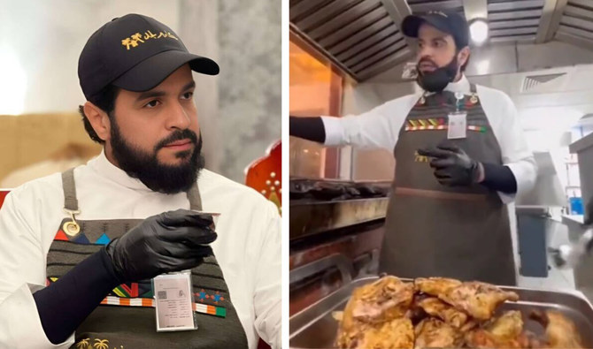 Saudi prince becomes viral sensation serving and cooking at newly opened restaurant