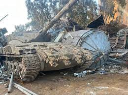 An Israeli tank was stolen from a military zone. Authorities found it in a junkyard