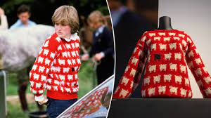 Princess Diana’s ‘Black Sheep’ sweater sells at auction for .1 million