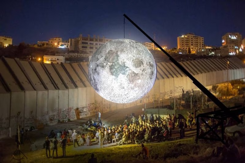 Giant artwork of the Moon to be installed in Palestine’s Aida camp