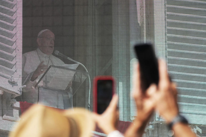 Pope Francis calls for ‘peace in Israel and Palestine’