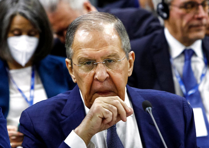 Russia’s Lavrov faces Western critics at security meeting, walks out after speech