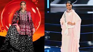Pakistan’s Erica Robin enthralls audience at Miss Universe contest