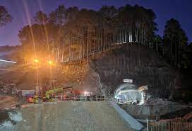 Rescuers drill to send more food to trapped workers in Indian tunnel