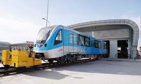Solar panels being installed at Dubai Metro and Tram Depots