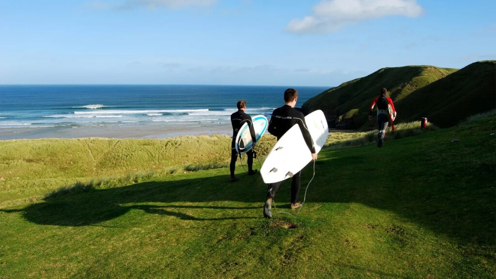 Why surfers are flocking to Scotland