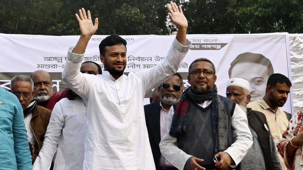 Bangladesh cricket captain Shakib wins parliament seat