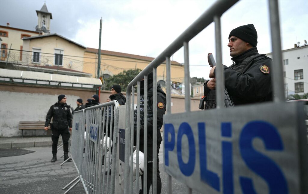 Turkey arrests 25 suspects over church shooting