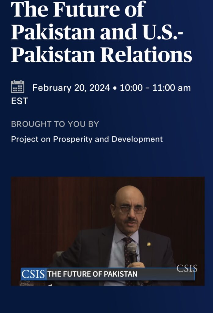 Fifty Thousand US Citizens Working In Pakisan: Masood Khan