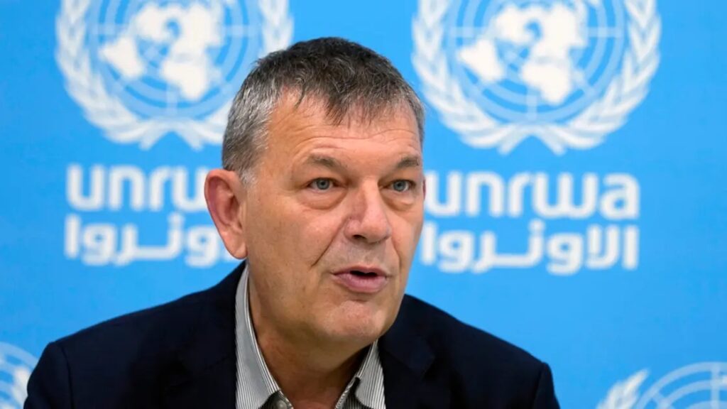 UNRWA head says aid shipment blocked in Israeli port