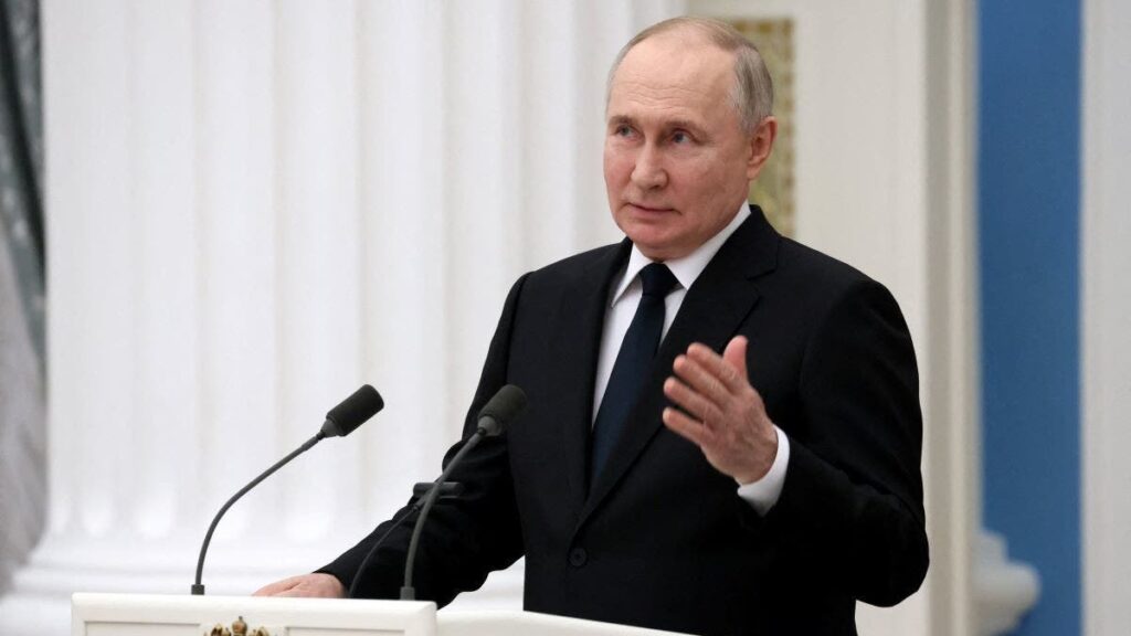 Putin says Russia will not attack NATO, but F-16s in Ukraine will be shot down