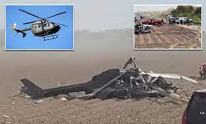 Three killed in military helicopter crash near US southern border