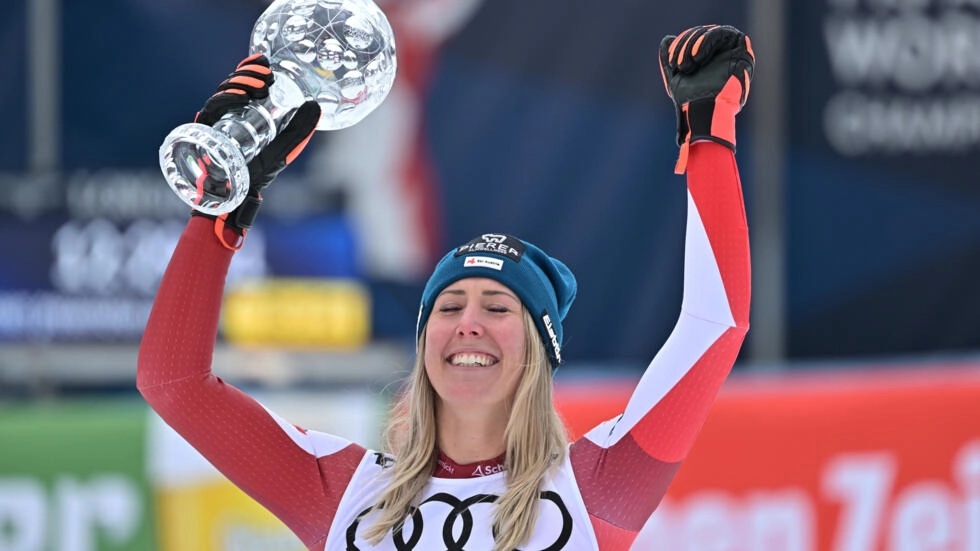 Huetter denies Gut-Behrami in WC downhill finale – The Frontier Post