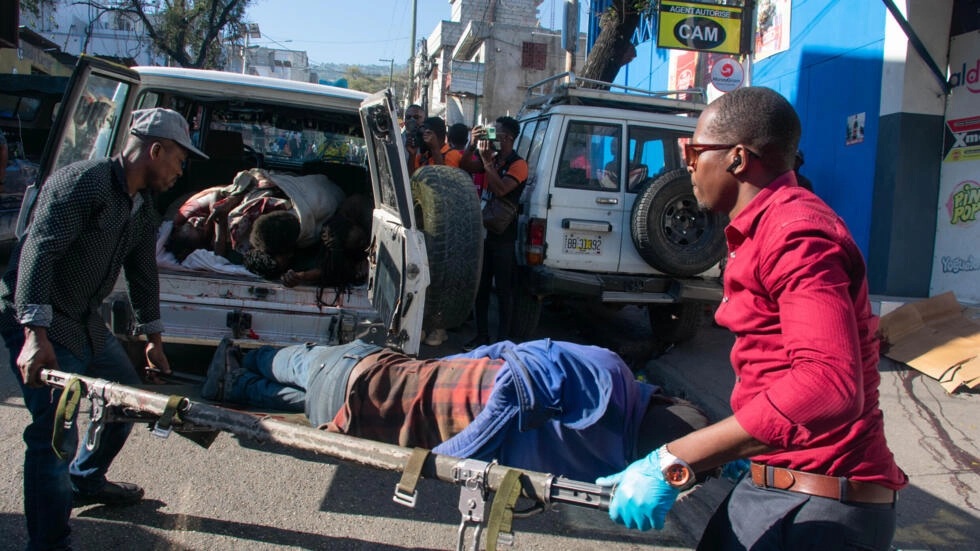 14 bodies found in Haiti capital suburb amid gang violence