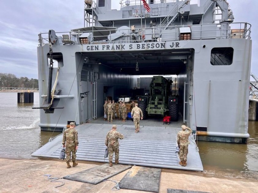 US Army Vessel Sets Sail for Eastern Mediterranean with Humanitarian Aid for Gaza