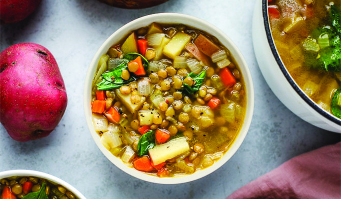Ramadan recipes: Lentil and vegetable soup
