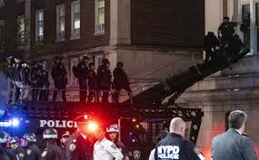 Police clear pro-Palestinian protesters from Columbia University, clashes break out at UCLA