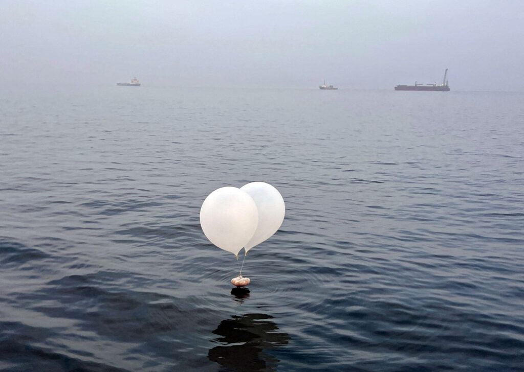 South Korea to blast loudspeaker broadcasts after North’s trash balloons