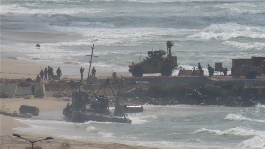 US resumes aid delivery to Gaza via temporary pier