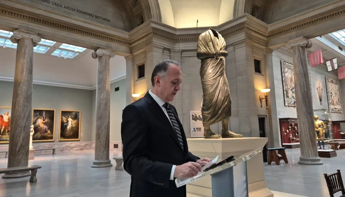 Ancient statue returns to Turkiye 65 years later