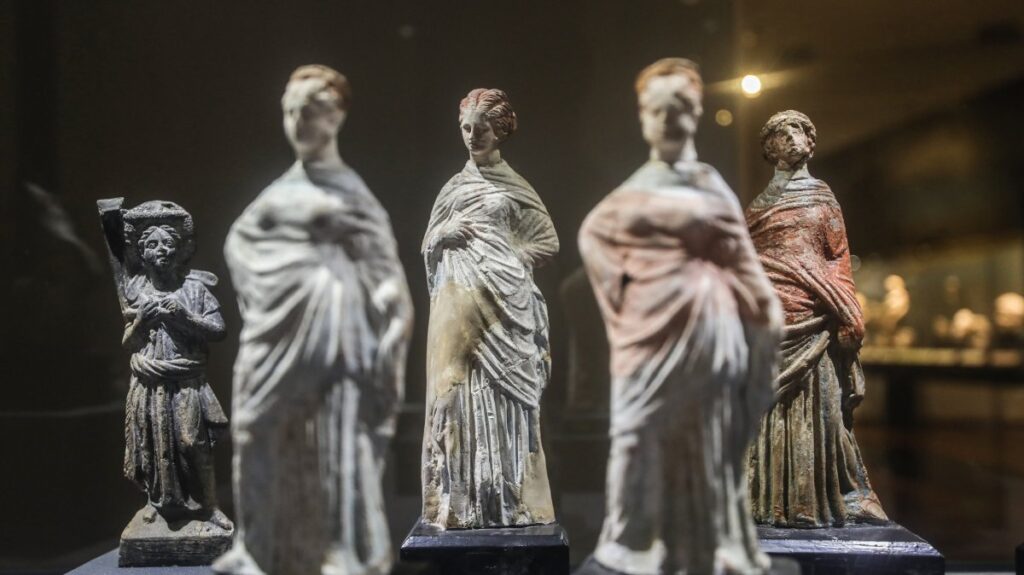 Sunken civilizations resurface as Egypt exhibits underwater treasures